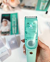 Безшумна машинка для стриження дітей VGR V-151, 5 Вт Дитячий бездротовий тример із функцією збирання волосся