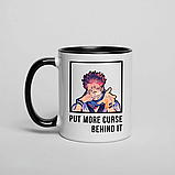 Чашка аніме "Магічна Битва", Сукуна, кружка з прінтом Орігамі OM 6203, фото 2