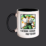 Чашка аніме "Ван Піс", Ророноа Зоро, кружка з прінтом Орігамі OM 6204, фото 3