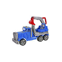 Детская игрушка Экскаватор FS2 ORION 554OR с подвижным ковшом Синий
