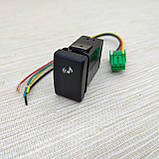 Кнопка Mazda штатна 3,8х2,3 см музика, фото 2