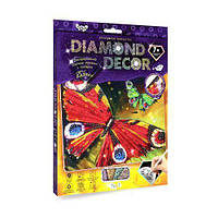 Алмазная мозаика Danko Toys Diamond Decor: Бабочка DD-01-10