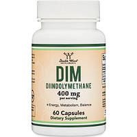 Витамин E Double Wood Supplements DIM (Diindolylmethane) 400 mg (2 caps per serving) 60 Caps