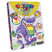 Набор креативного творчества "Пластилиновое мыло" Danko Toys PCS-03 Play Clay Soap укр 6 цветов Акула