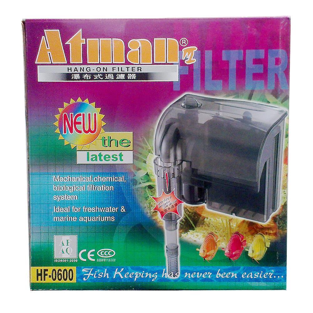 Зовнішній навісний фільтр для акваріума Atman HF-0600