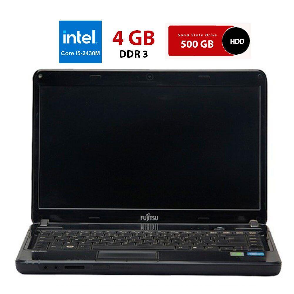 Ноутбук Б-клас Fujitsu LifeBook LH531/ 14" (1366x768)/ Core i5-2430M/ 4 GB RAM/ 500 GB HDD/ HD 3000