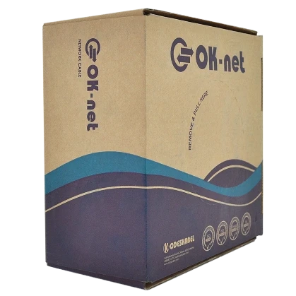 Кабель для зовн. робіт, з жилами живлення, 305 м OK-net OK-Net КПП-ВП (100) 4*2*0,51+2*0,75 мм2 (U/UTP-cat.5Е), фото 1