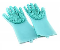 Перчатки для мытья посуды с щетиной Kitchen Gloves