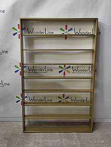 Вітрина навісна манікюрна навісні полиці для салону краси стелаж для манікюру Nails Полиці для лаку