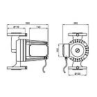 Насос циркуляційний Thermo Alliance LPA40-16-700, фото 2