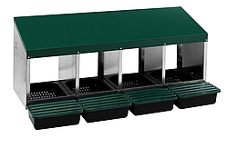 Гніздо для курей несучок MG04(4 секції)