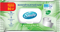 Влажная туалетная бумага Smile Family 80 шт., арт. 42100500