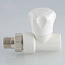 Клапан радіаторний прямий VALTEC PPR DN 25х3/4" плавного регулювання (Італія) VTp.717.V.02505, фото 4