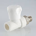 Клапан радіаторний прямий VALTEC PPR DN 25х3/4" плавного регулювання (Італія) VTp.717.V.02505, фото 7