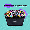 Набір двосторонніх маркерів для дівчаток, Набір фломастерів маркери фломастери для дітей EJ-80, фото 7