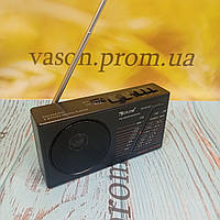 Мощный FM радиоприемник музыкальная портативная колонка на аккумуляторе радио с MP3 флешкою карманное мини рад
