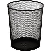 Корзина для бумаг BUROMAX Wire mesh, black 15 л (BM.6270-01) (код 1014348)