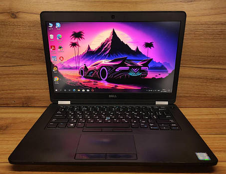 Б/в Ультрабук Dell Latitude E5470 14" 1920x1080| Core i5-6440HQ| 8 GB RAM| 240 GB SSD| HD 530, фото 1