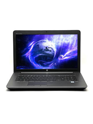 Б/в Ноутбук А-клас HP ZBook 17 G3 17.3" 1920x1080| Core i7-6820HQ| 16 GB RAM| 256 GB SSD| Quadro M3000M 4GB, фото 1