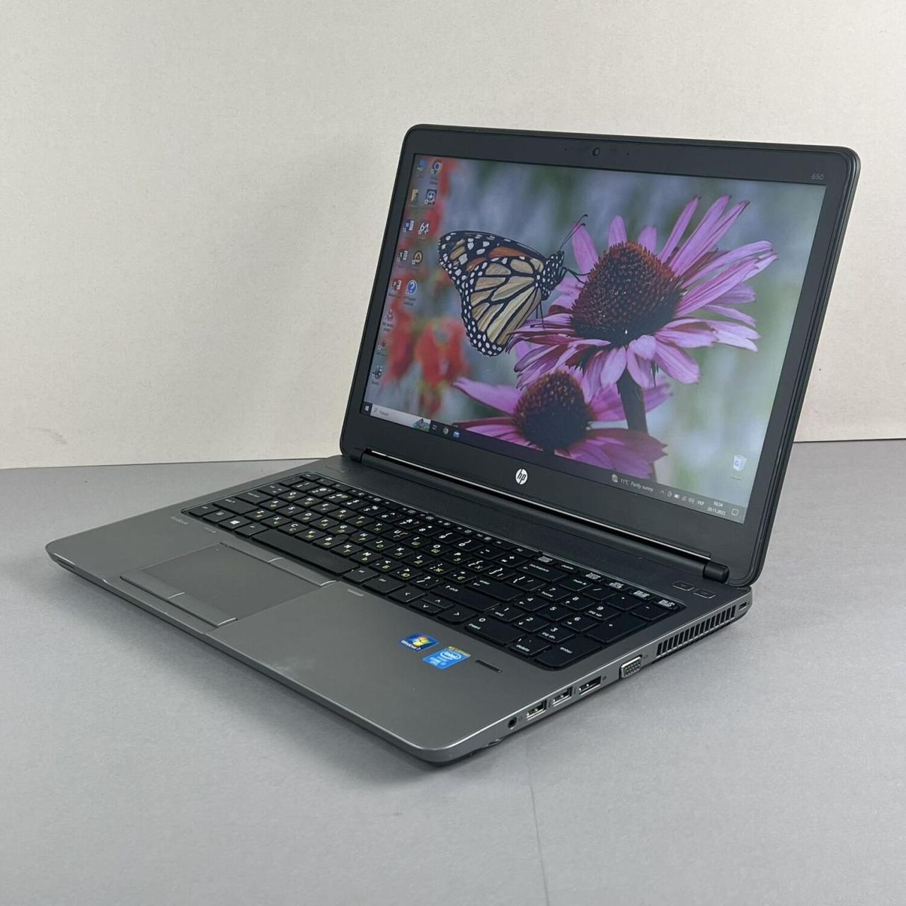 Б/в Ноутбук HP ProBook 650 G1 15.6" 1920x1080| Core i7-4800MQ| 16 GB RAM| 256 GB SSD| HD 4600