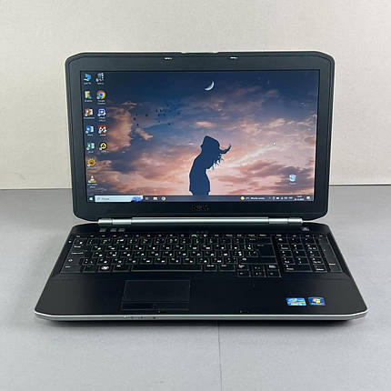 Б/в Ноутбук Б-клас Dell Latitude E5520 15.6" 1366x768| Core i3-2350M| 8 GB RAM| 128 GB SSD| HD 3000, фото 1