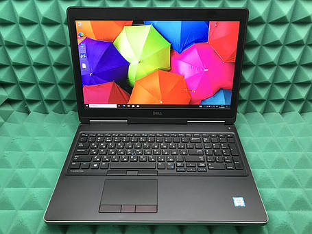 Б/в Ноутбук Б-клас Dell Precision 7520 15.6" 1920x1080| Xeon E3-1505M v6| 16GB RAM| 512GB SSD| Radeon Pro WX 4130 2GB, фото 1