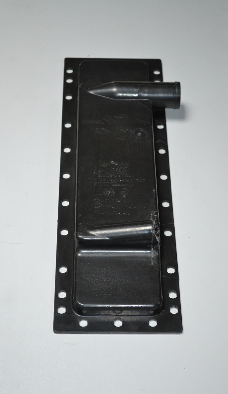 Бак радіатора нижній МТЗ-80, 82, Т-70 (пластик)