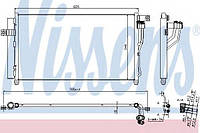 Конденсер DODGE ATTITUDE(06-)1.4 i 16V(+)[OE 976061E000] NISSENS 940360 на HYUNDAI AVEGA III (MC)