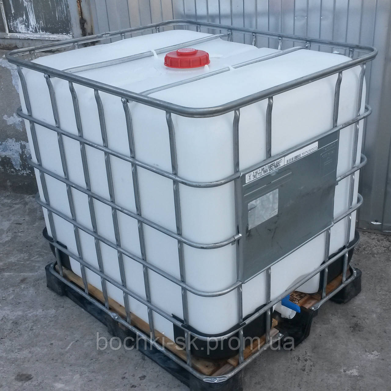 Ємності кубові (Єврокуб) піддон комбінований, фото 1