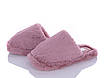 Тапочки жіночі домашні теплі закриті хутряні рожевий, фото 3