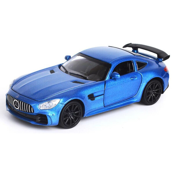 Машинка Mercedes AMG GTR іграшка моделька металева колекційна 15 см Синій (60032)