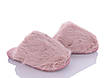 Тапочки жіночі домашні теплі закриті хутряні рожевий, фото 2
