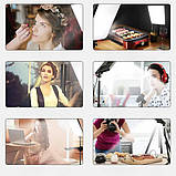 Світлодіодна лампа Camera light PL-26 для студійного фотознімання 2700-6500 K + Штатив, фото 4