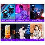 Світлодіодна LED-панель Camera light PM-26 RGBW живлення від USB-відеосвітло з пультом, фото 3