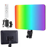 Светодиодная RGB лампа 36х25 см Camera light PM-36 RGBW для фото и видео съемки