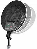 Світлодіодна LED-лампа Camera light PF-45 для фото та відеознімання 3200-5700K, фото 8