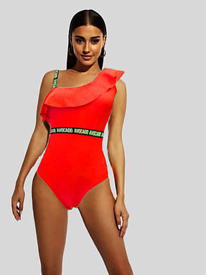 Купальник слитный Samegame 582 Дана красный (В НАЛИЧИИ ТОЛЬКО 44 46 48 50 52 УКР р-ры), фото 2