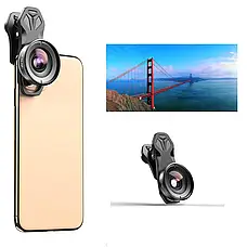 Ширококутний HD-об'єктив для смартфона 110° Apexel APL-HB110W, фото 2
