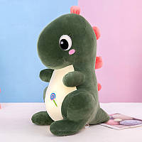 Плюшевая игрушка милый дракон (динозавр) зеленый 80 см
