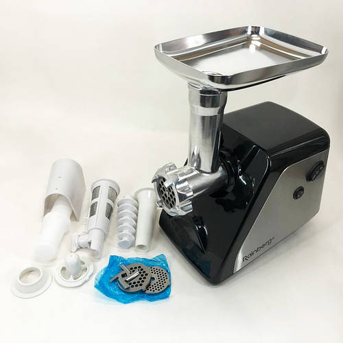 Мясорубка с металлическим редуктором Rainberg RB-676 3800W, Мясорубка ...