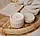 Аромасвічка ROMANTIC TEA SPA BEIGE 100% WOOD WAX 200g 42h NAC 1084, фото 2