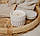 Аромасвічка ROMANTIC TEA SPA WHITE 100% WOOD WAX 200g 42h NAC 1080, фото 3