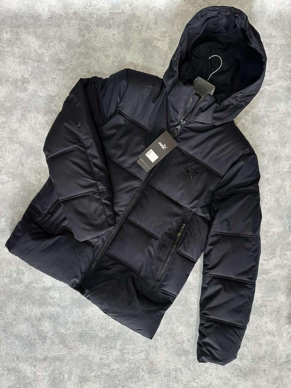 Мужская Зимняя Куртка Puma Черная До -20