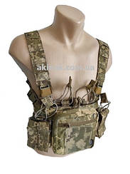 Нагрудник тактичний Akinak ремінно плечова система D3 Chest rig