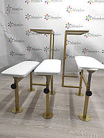 Підставка для педикюру стаціонарна TERTIO 7  (золоті ніжки)