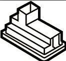 Кнопка відкриття багажника VW ID4 (20-) 3G0-959-831-B-WHS