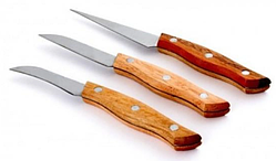 Ножі для карвінгу Empire EM3115 L 18 см (набір 3 шт)