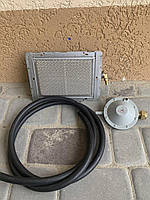Обогреватель газовый, инфракрасная газовая горелка, портативный обогреватель Superplast 3 кВт (редуктор,шланг)