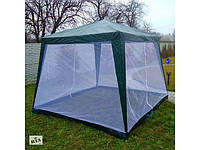 Садовый павильон шатер палатка тент Under Price S 3301 с москитной сеткой (3х3м)