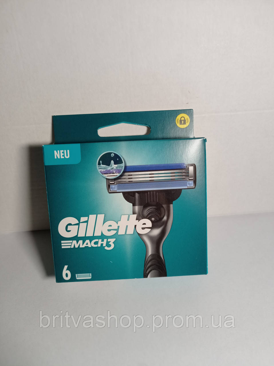 Змінні касети для гоління Gillette Mach3 (6шт.)